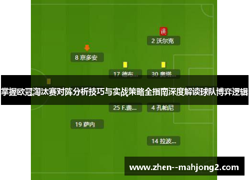 掌握欧冠淘汰赛对阵分析技巧与实战策略全指南深度解读球队博弈逻辑 掌握欧冠淘汰赛对阵分析技巧与实战策略全指南深度解读球队博弈逻辑