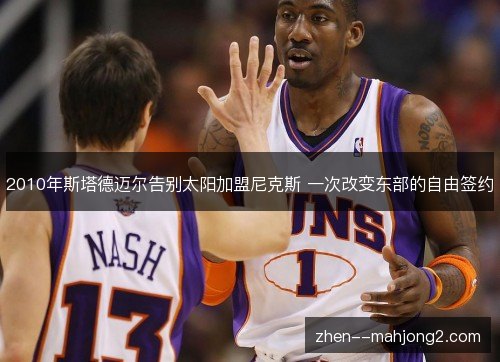2010年斯塔德迈尔告别太阳加盟尼克斯 一次改变东部的自由签约 2010年斯塔德迈尔告别太阳加盟尼克斯 一次改变东部的自由签约